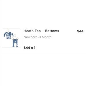 Lou Lou & Company Heath Top and Bottom Set